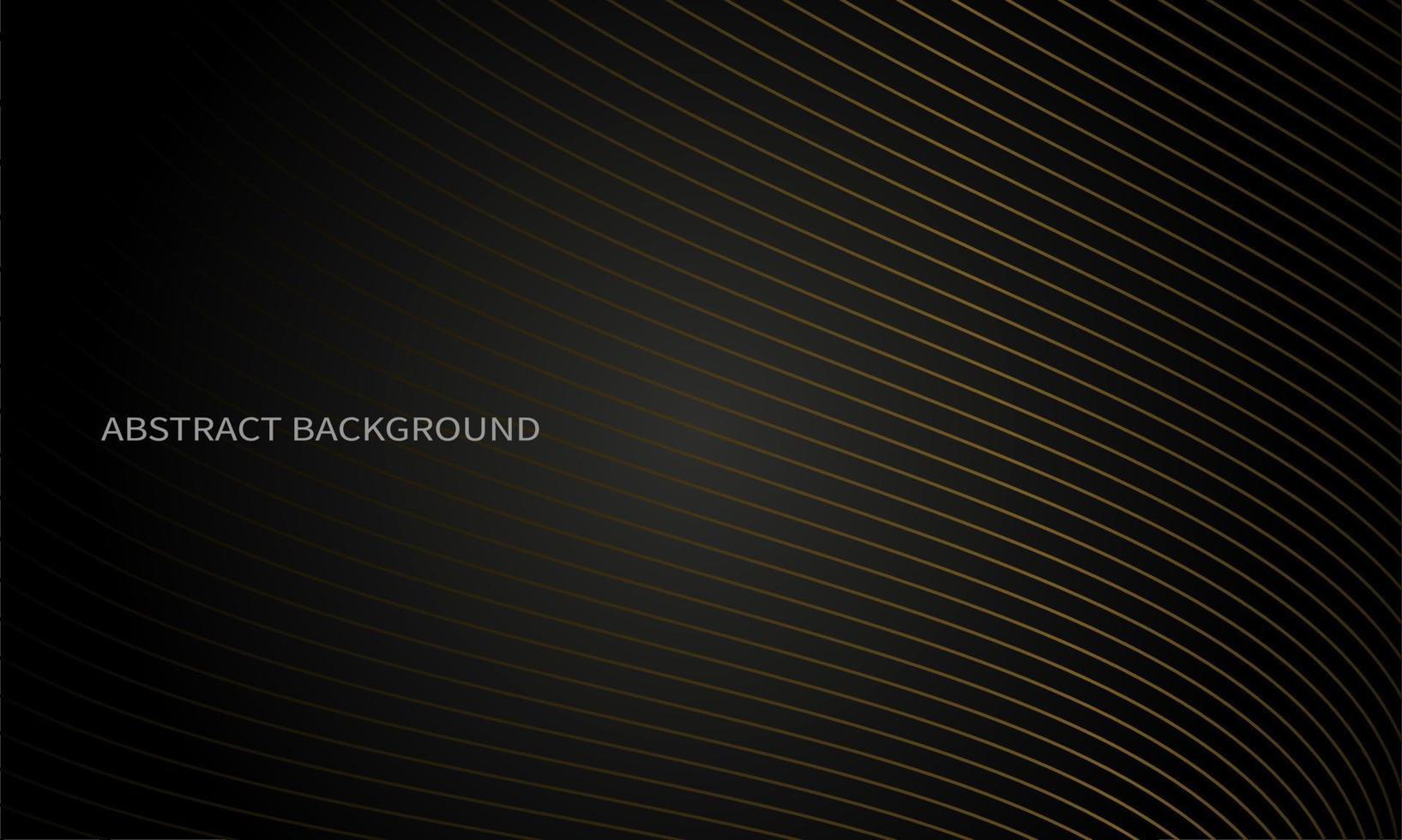 premium background with abstract gold lines and text on the left for covers, posters, banners, billboards vector