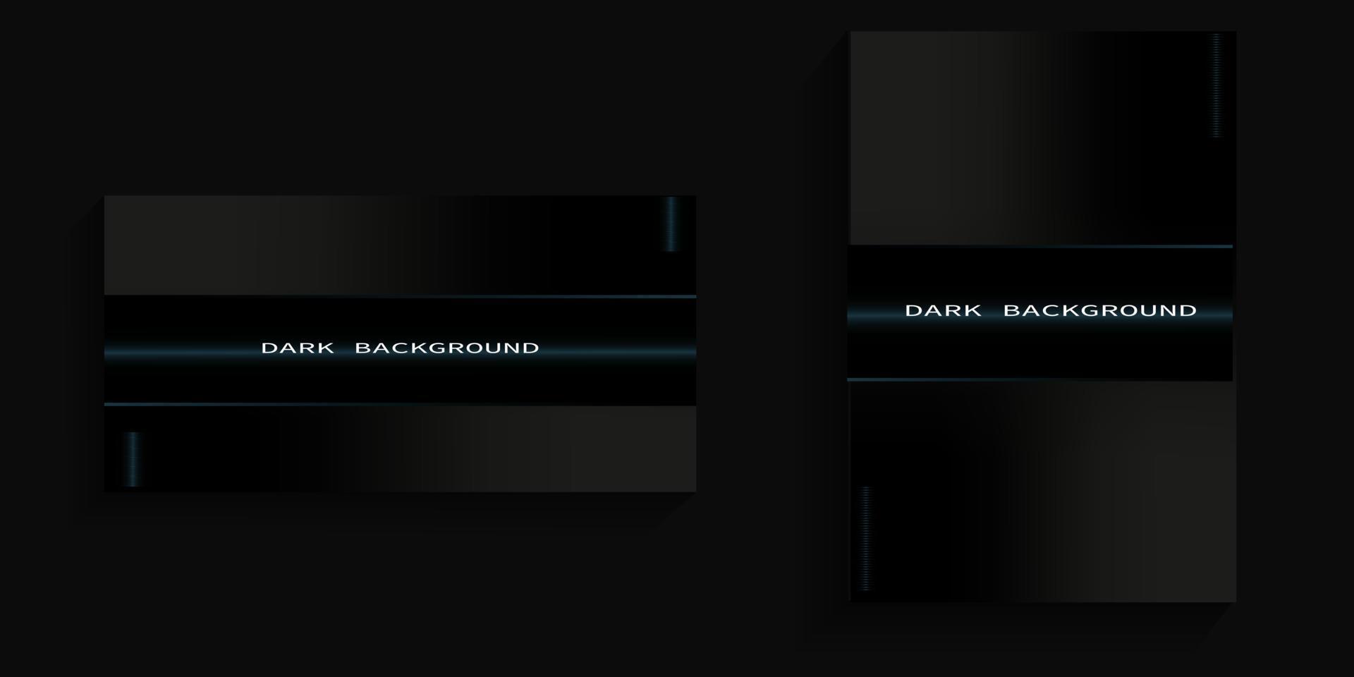 dark background with squares and blue lines in the middle for covers, posters, banners, billboards vector