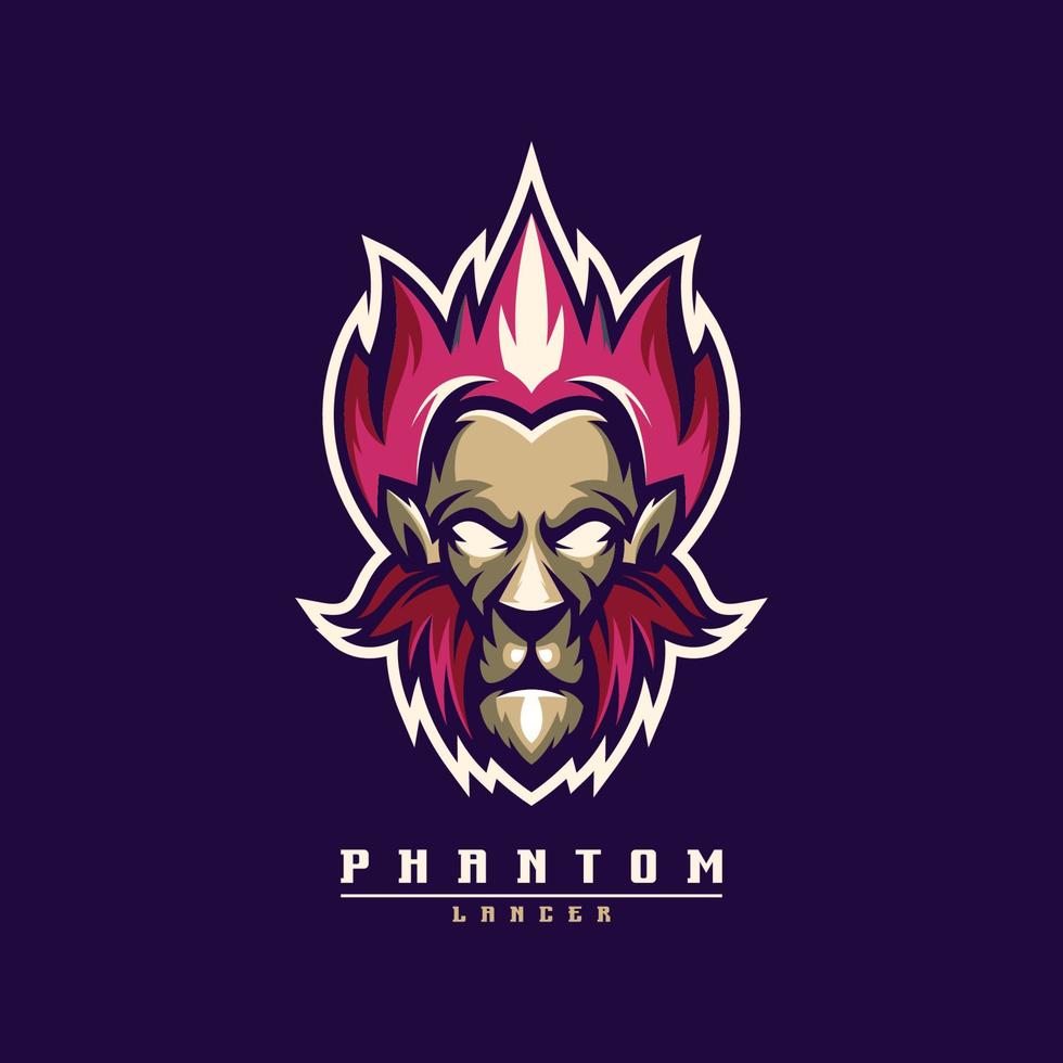 phantom logo with vector 5154310 Vector Art at Vecteezy