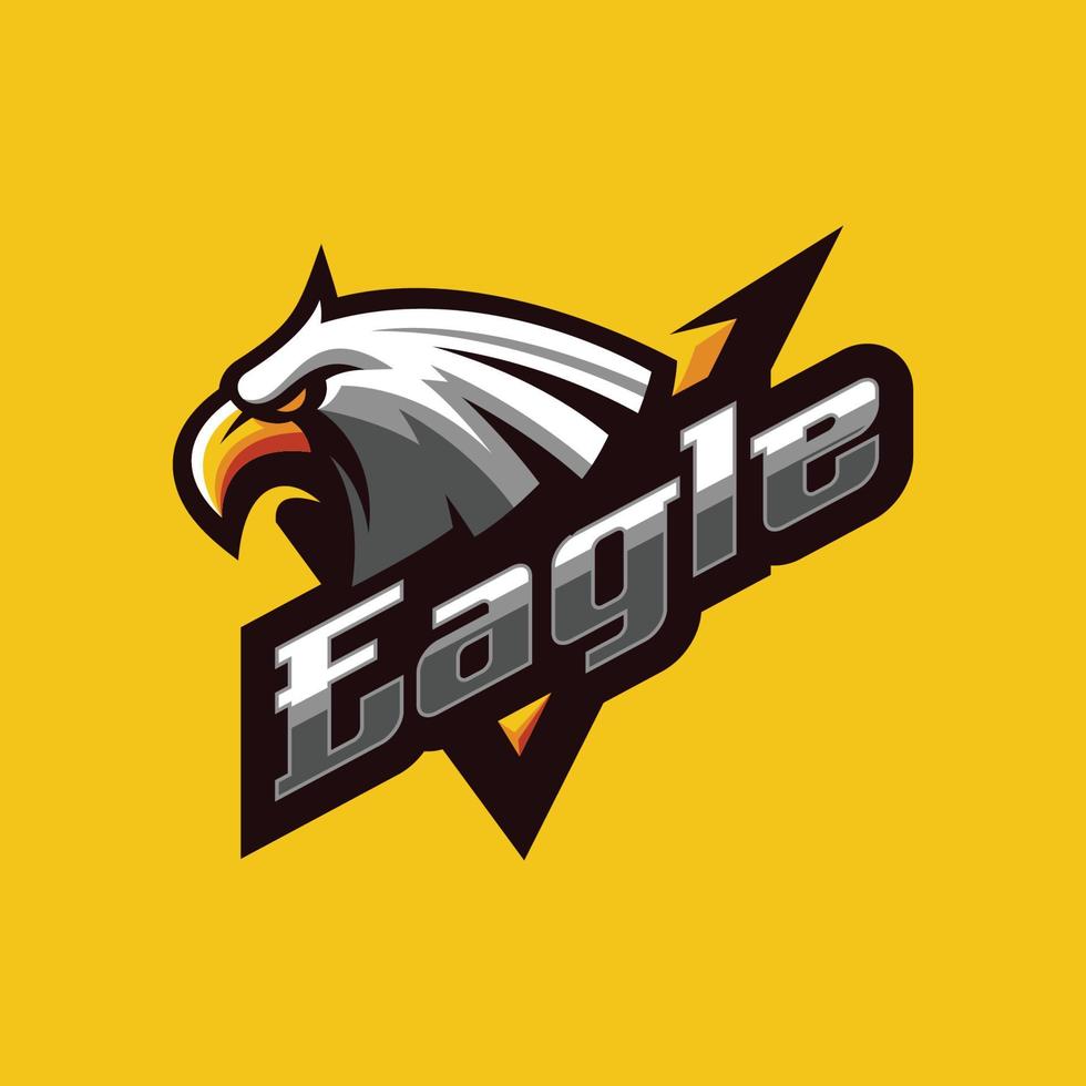 eagle logo design vector
