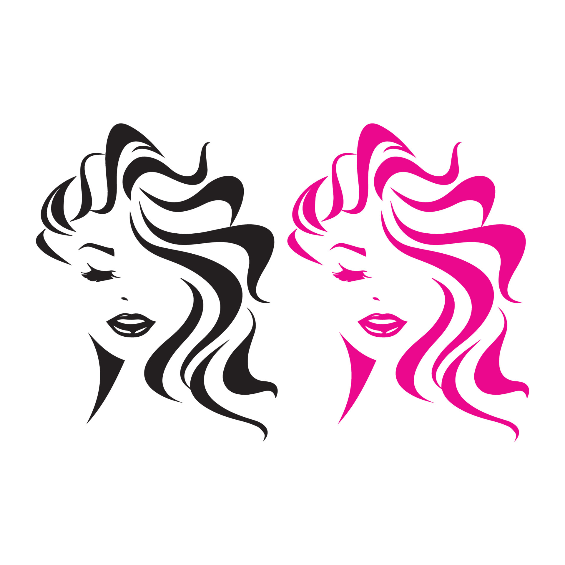 Face Hair Beauty Logo 5154677 Vector Art at Vecteezy Face Hair Beauty Logo 5154677 Vector Art at Vecteezy