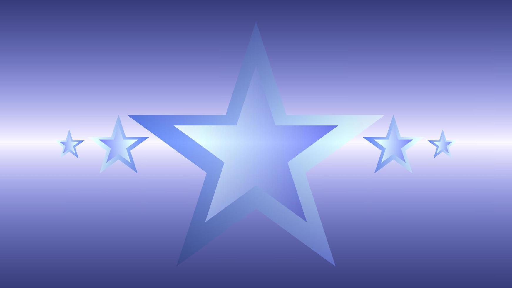 fondo abstracto con estilo simple y moderno. forma de estrella vector