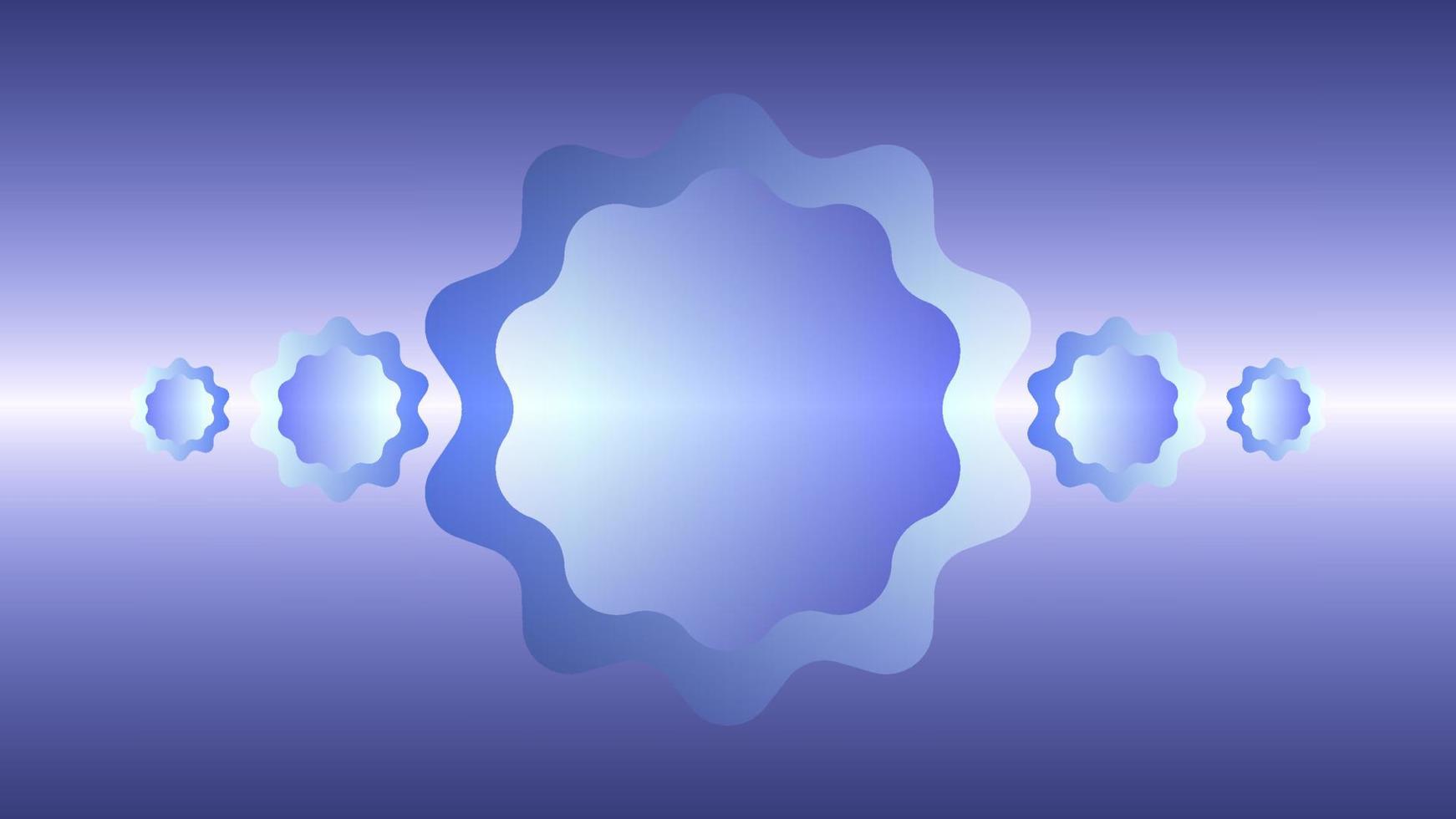 Abstract background with simple and modern style. wavy shape vector