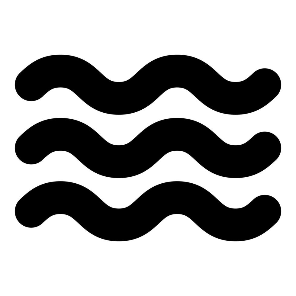 Washable particularly resistant Designation on the wallpaper symbol icon black color vector illustration flat style image