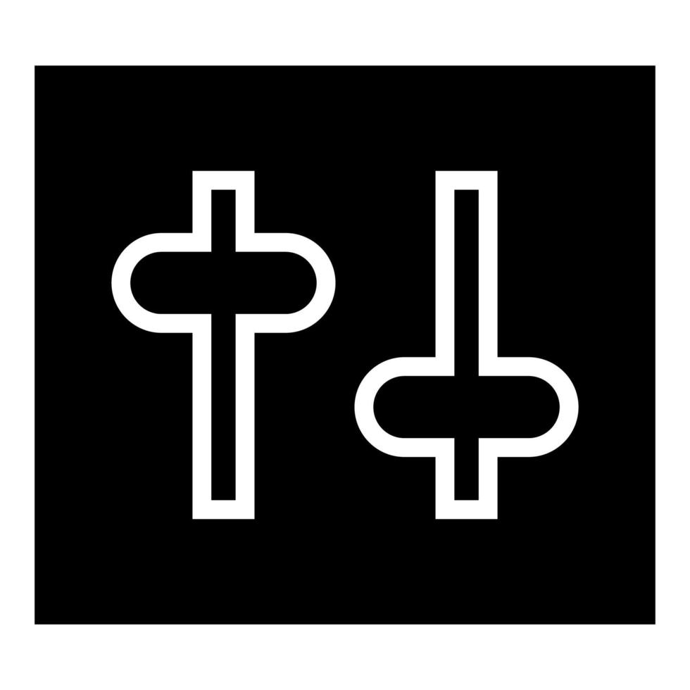 Settings knob Setting Switches regulators icon black color vector illustration flat style image