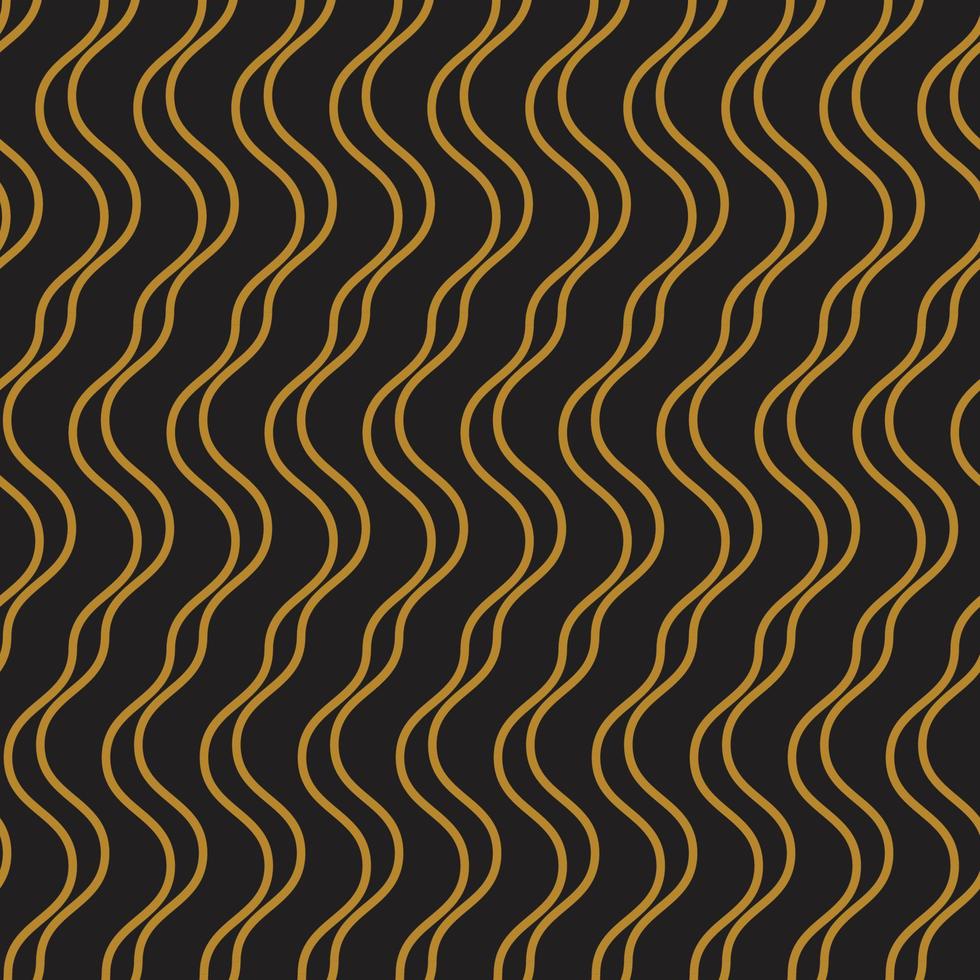 diseño de vector de fondo de material de patrones sin fisuras de estilo vintage de onda