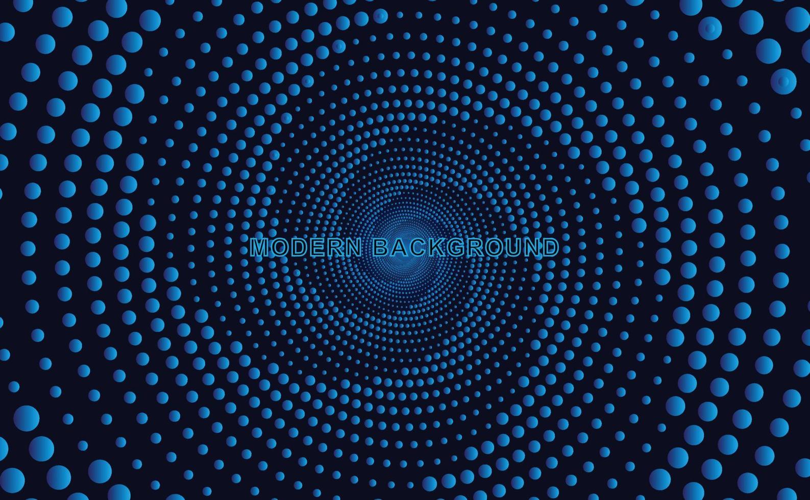 modern technology wallpaper abstract background light blue twist tunnel effect elegant dot circle forming spiral beautiful pattern vector graphic