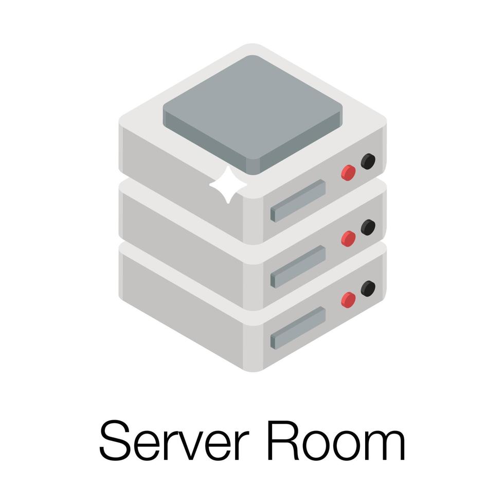 Server Room Concepts vector