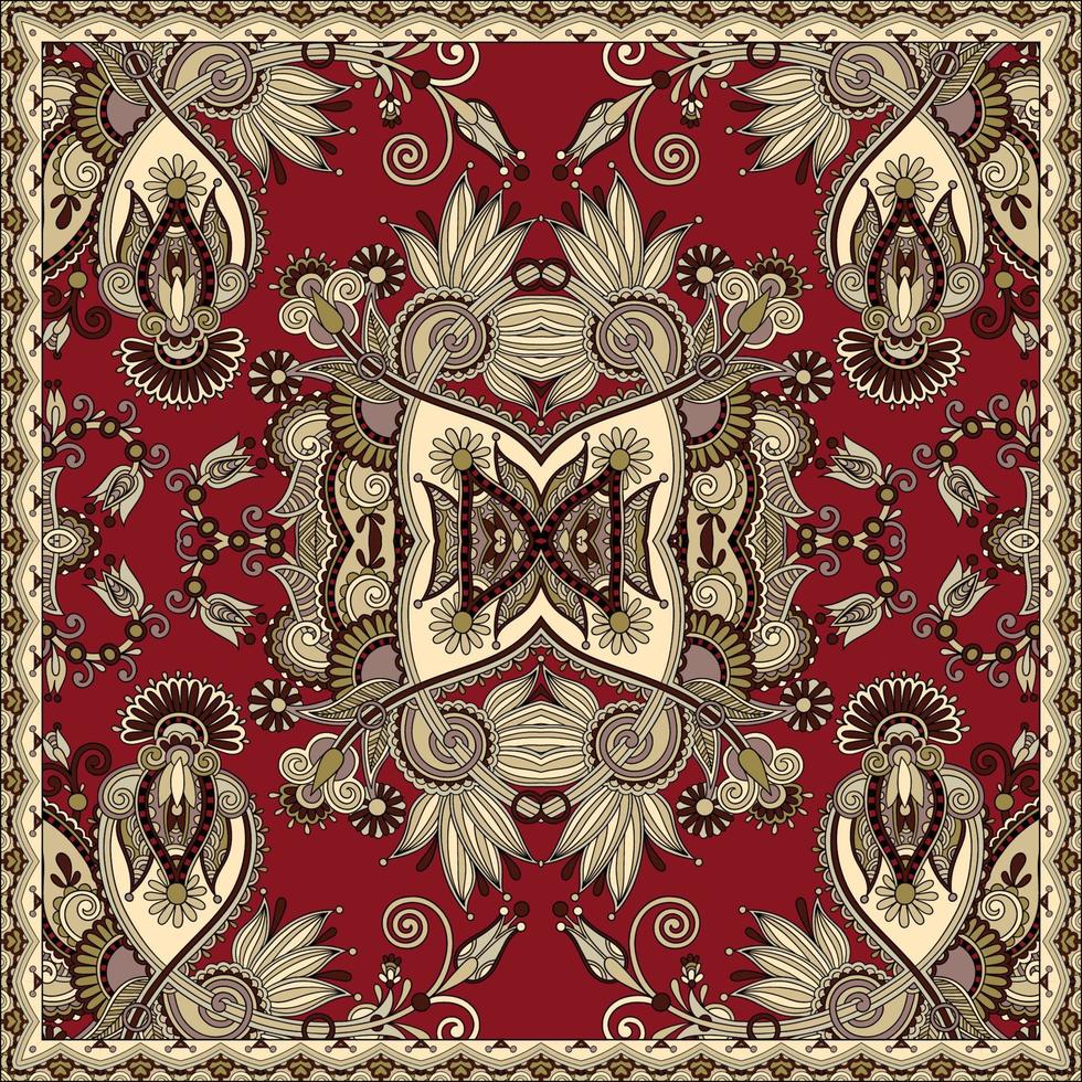 Floral seamless pattern in vector