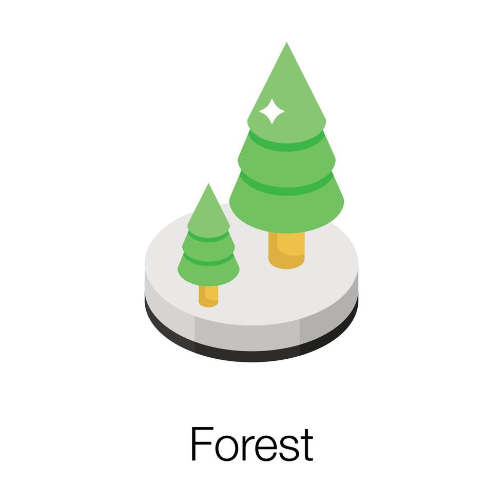 Ttendy Forest Concepts vector