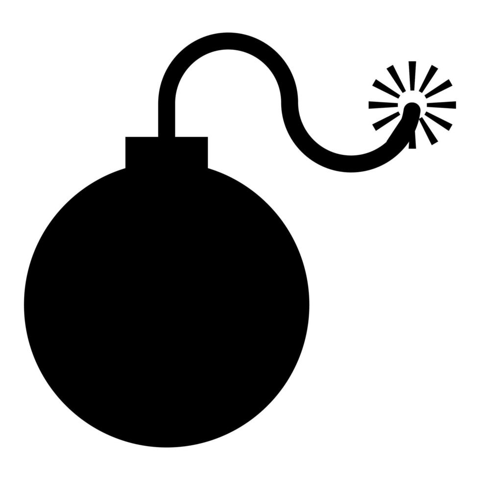 Bomb explosive military Anicent time bomb Weapon vector