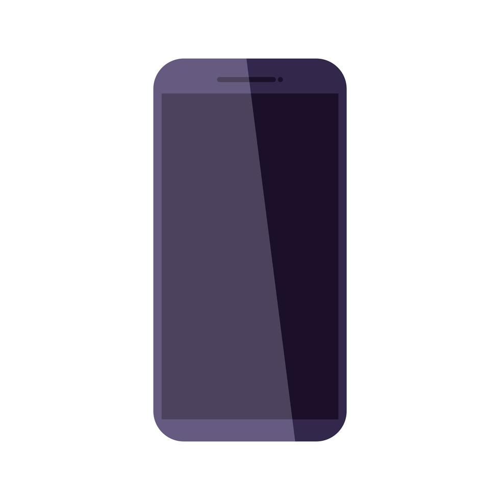 Isolated digital smartphone vector design