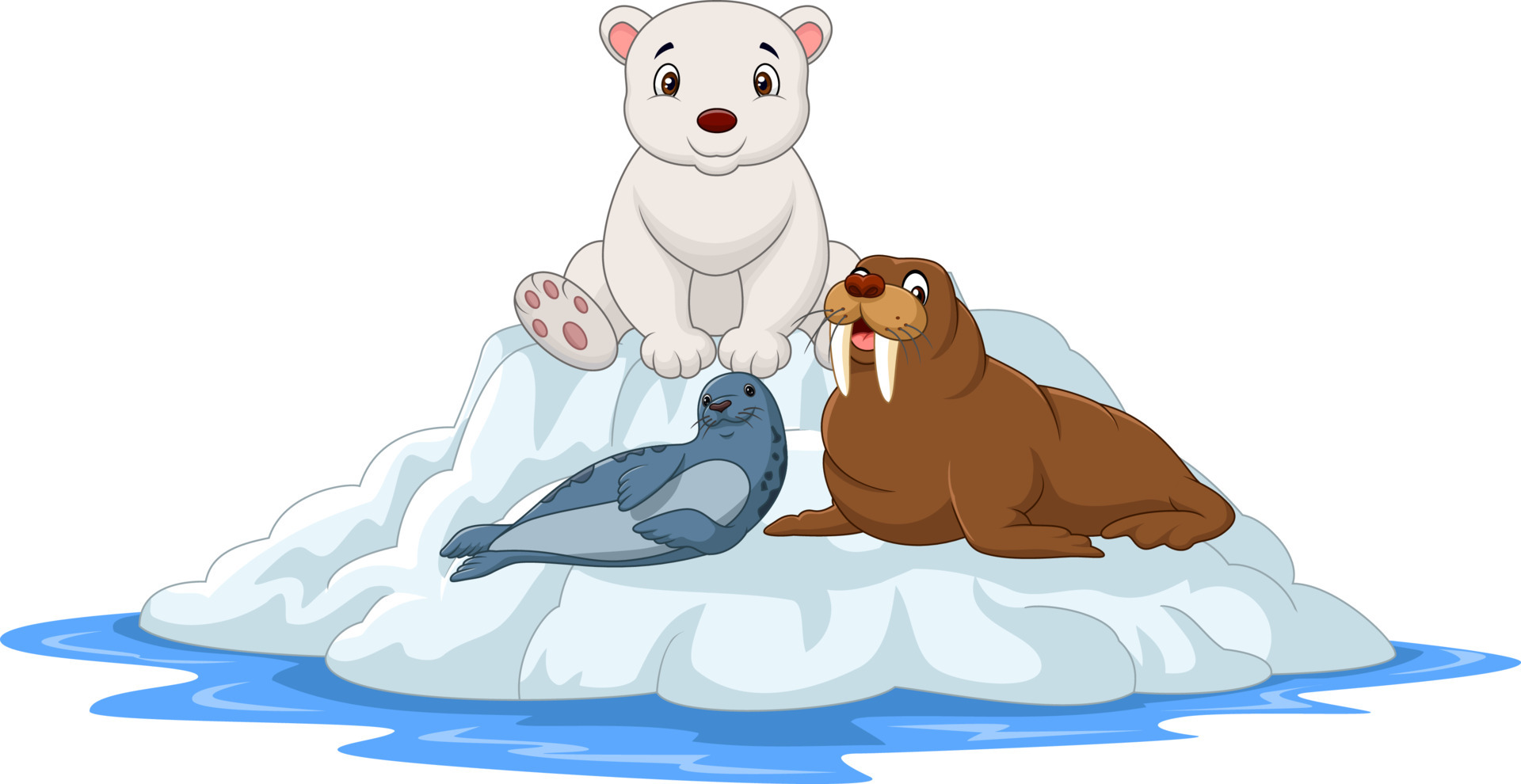 Arctic Animals Vector Art, Icons, and Graphics for Free Download