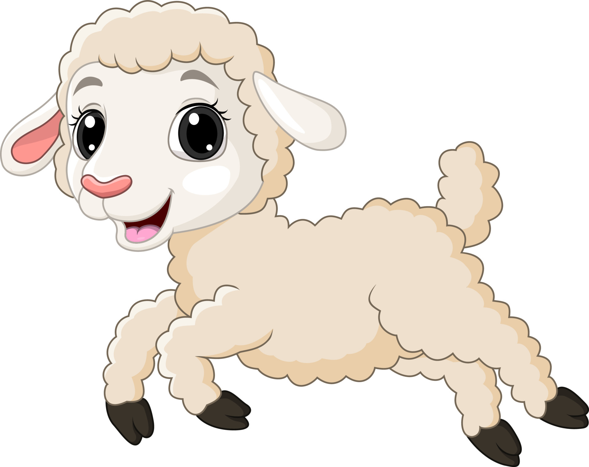 Baby Lamb Vector Art, Icons, and Graphics for Free Download