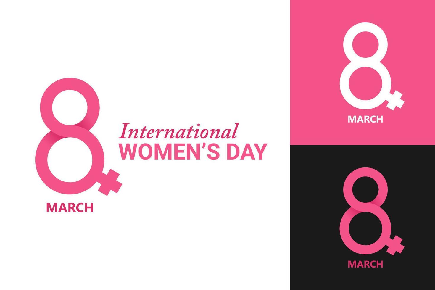 Illustration Vector Graphic of International Women's Day. Perfect to use for Celebration