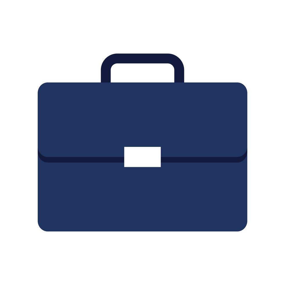 briefcase business on white background vector