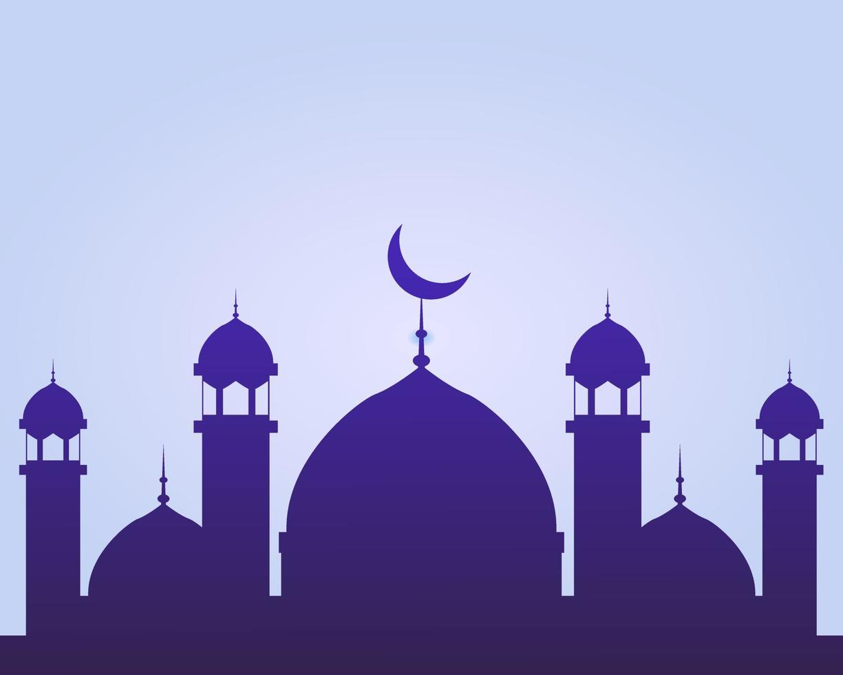 Illustration vector design of Islamic Background