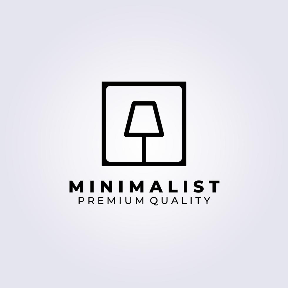 Furniture logo vector illustration design