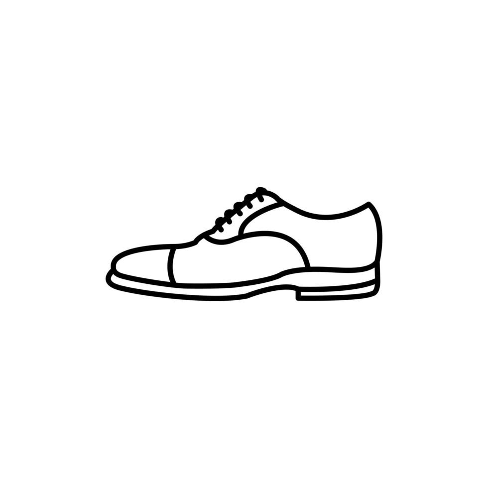 icono de vector de zapatos