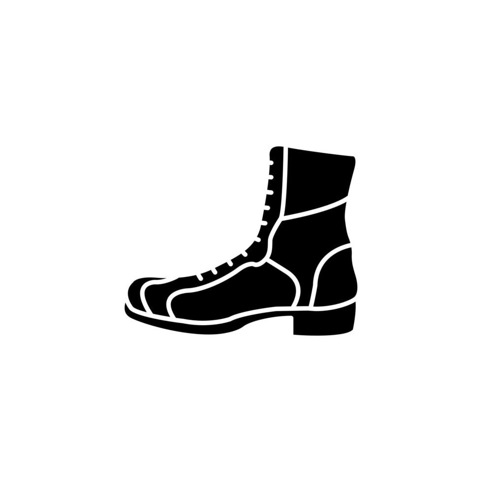 icono de vector de zapatos