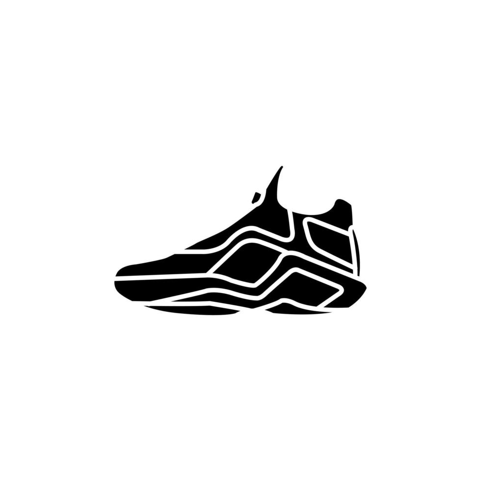 icono de vector de zapatos