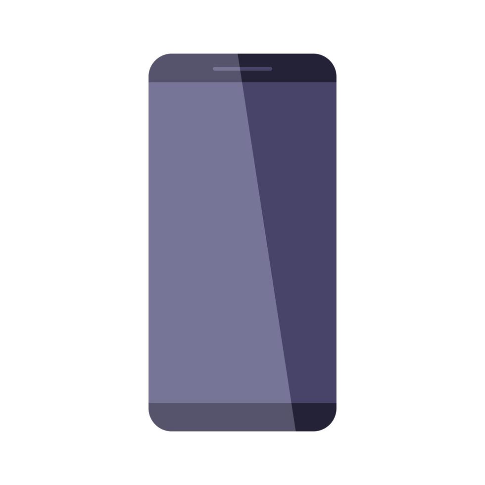 mobile phone, smartphone device on white background vector