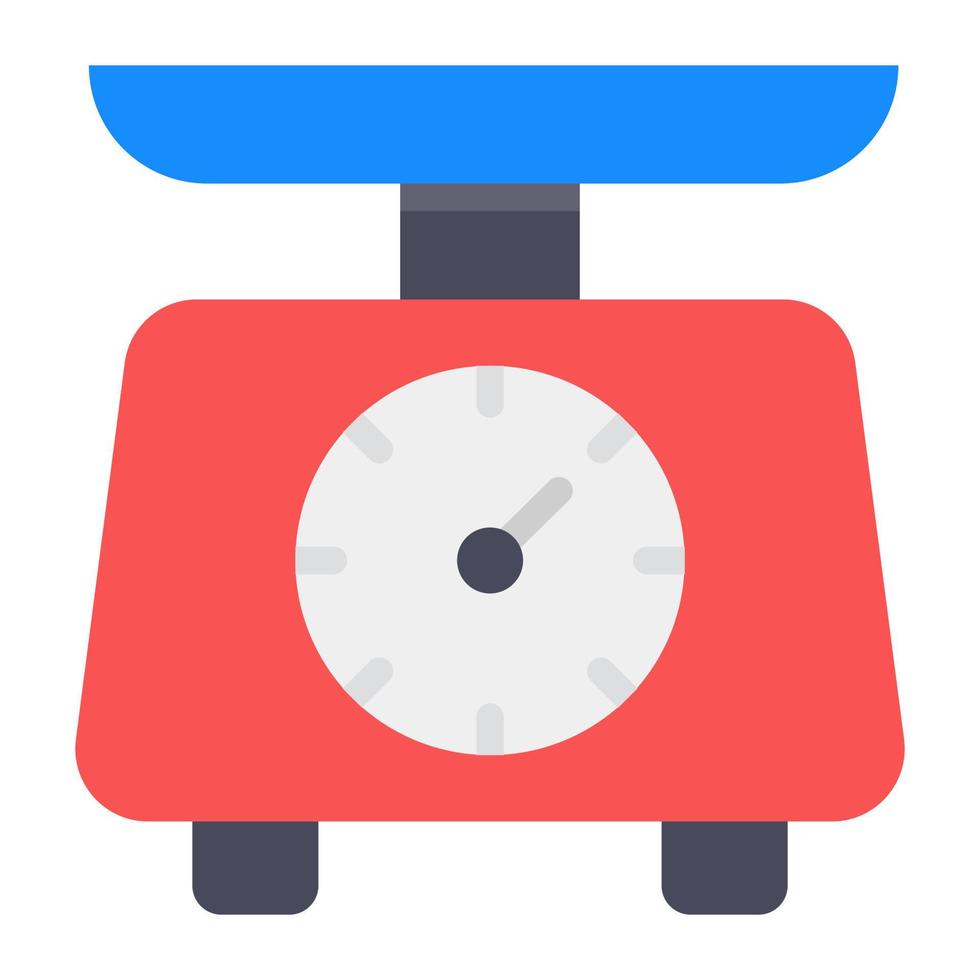 Industrial weight machine icon design, vector in trendy flat style