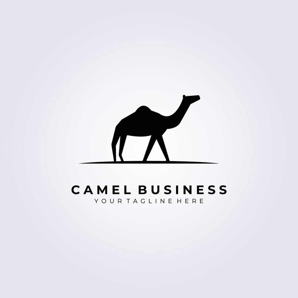 camel logo vector illustration design