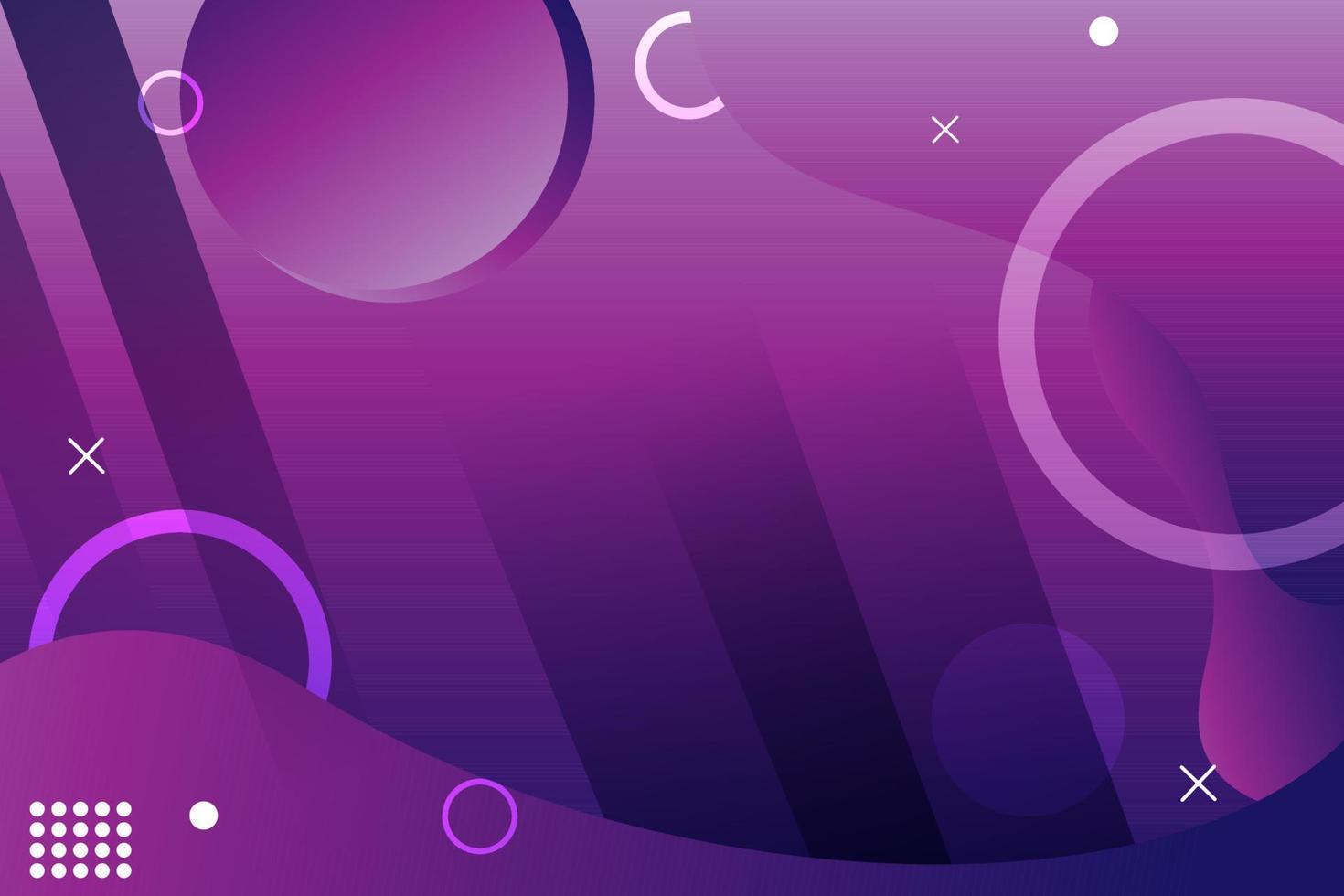 modern futuristic Fantasy Backgound Trendy Purple Gradient bright for banner, invitation, presentation and placard vector