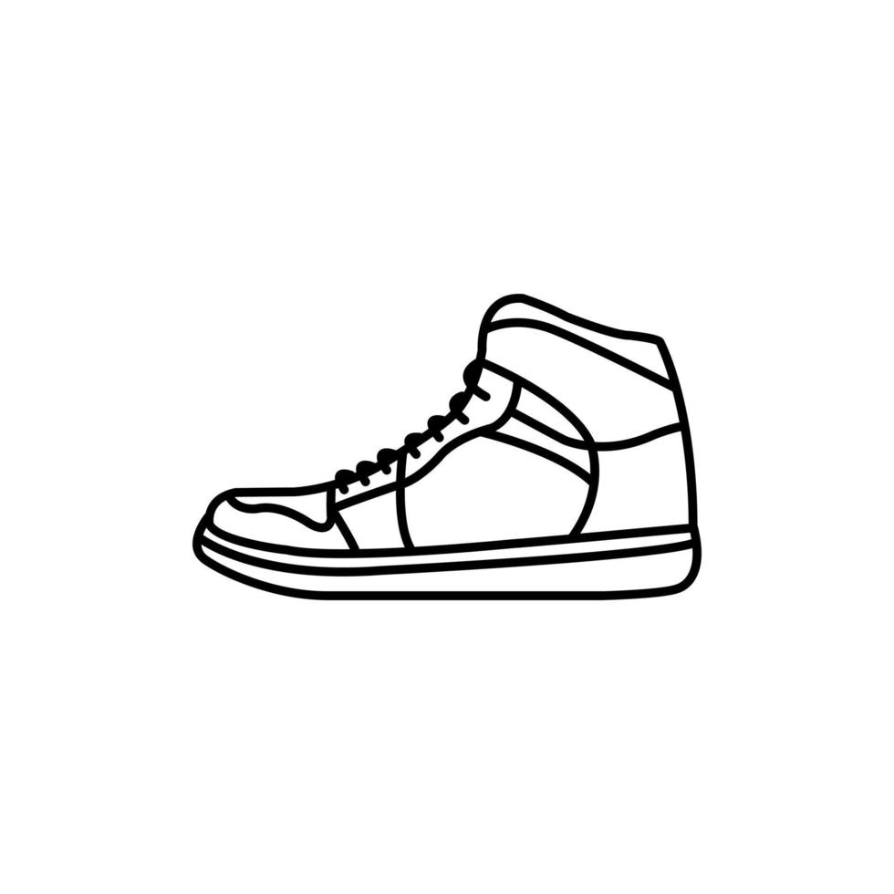 icono de vector de zapatos