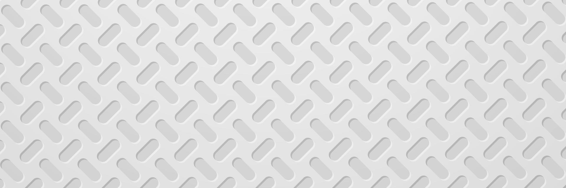 banner Abstract geometric white and gray color background vector illustration.
