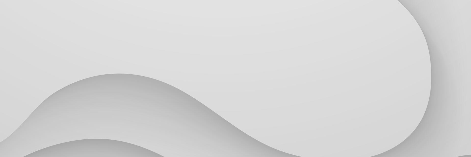 banner Abstract geometric white and gray color background vector illustration.