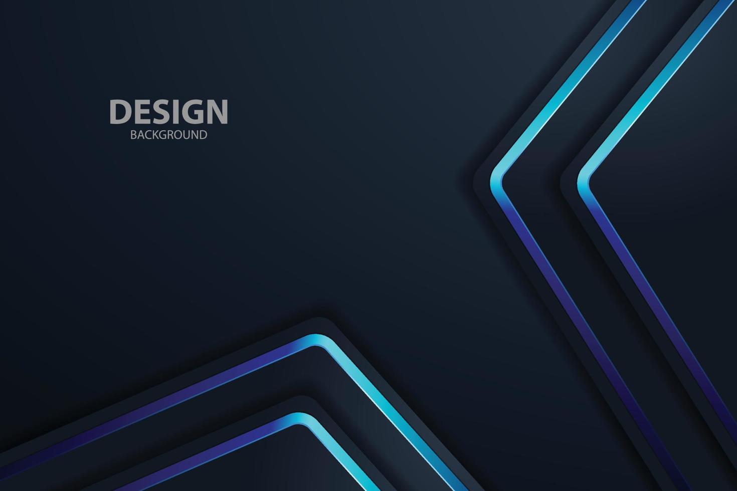 Tablero de fondo de vector abstracto de banner dorado para diseño de texto y mensaje moderno. ilustración vectorial