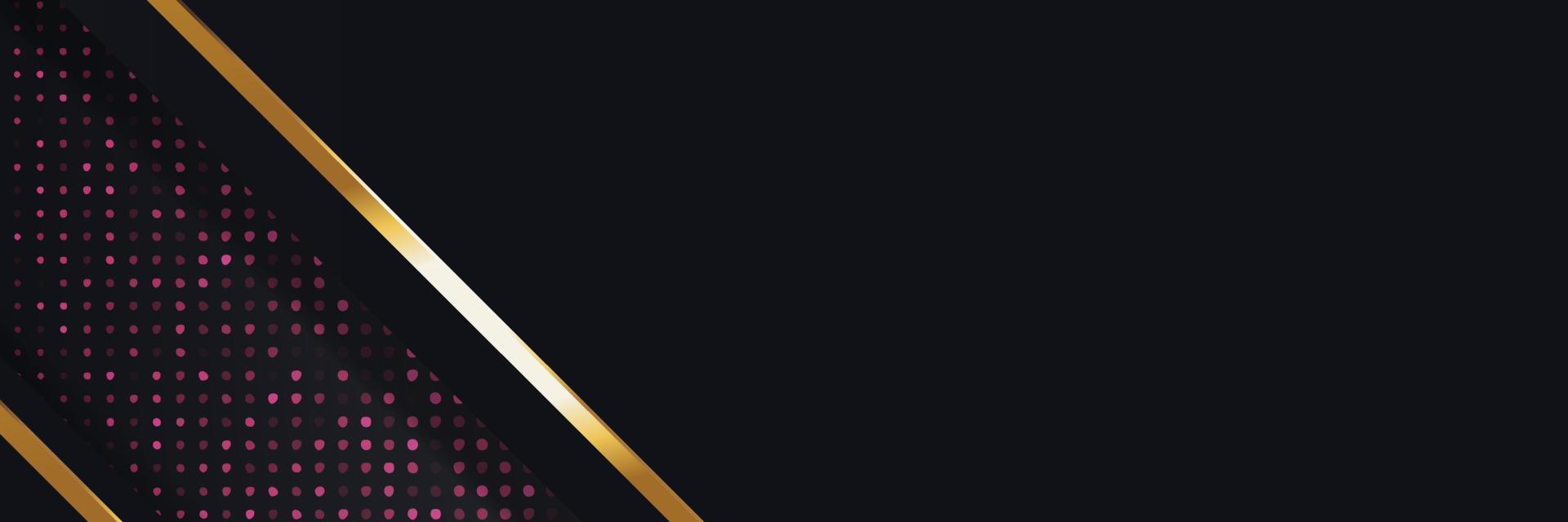 Tablero de fondo de vector abstracto de banner dorado para diseño de texto y mensaje moderno. ilustración vectorial