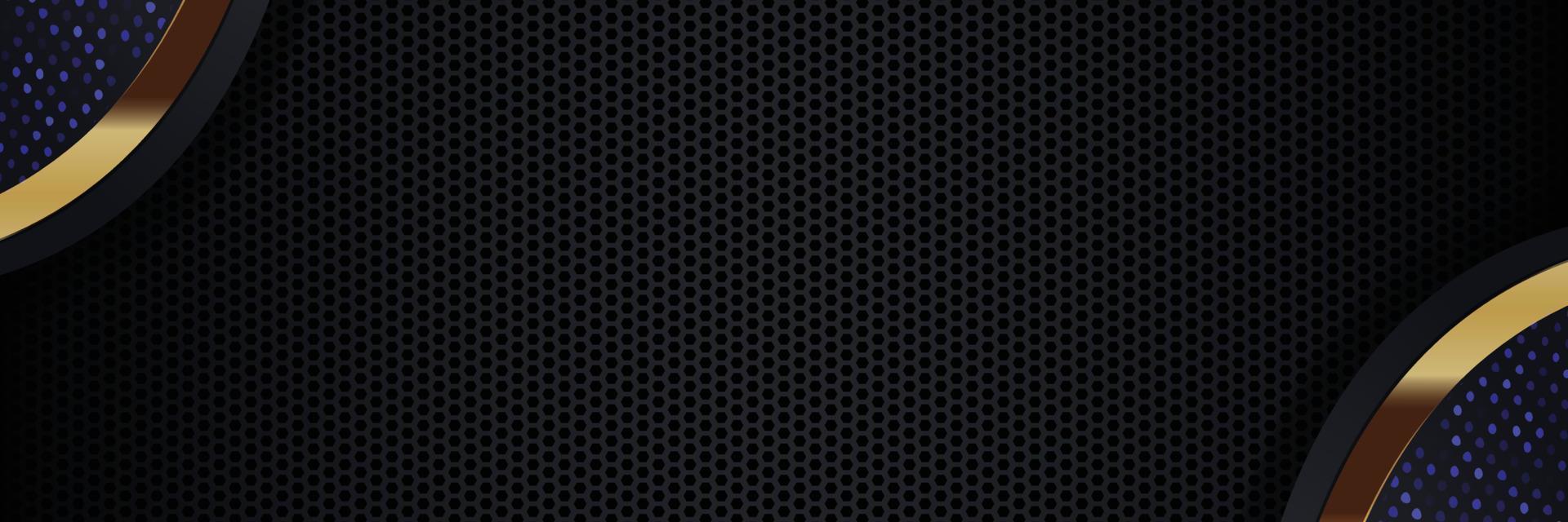 gold banner Abstract vector background board for text and message design modern. vector illustration