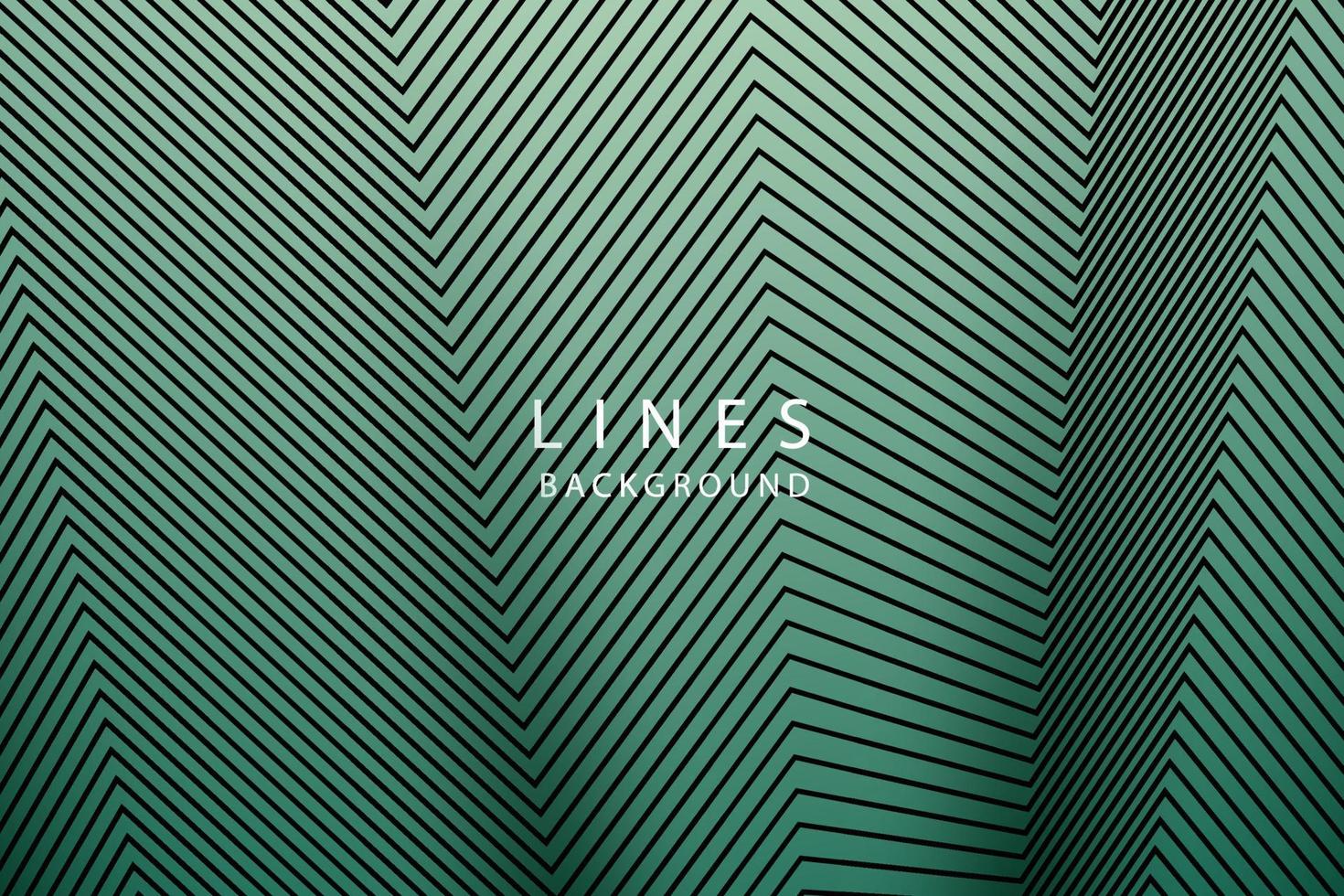 banner Wave Lines Pattern an Abstract Stripe Background, Vector