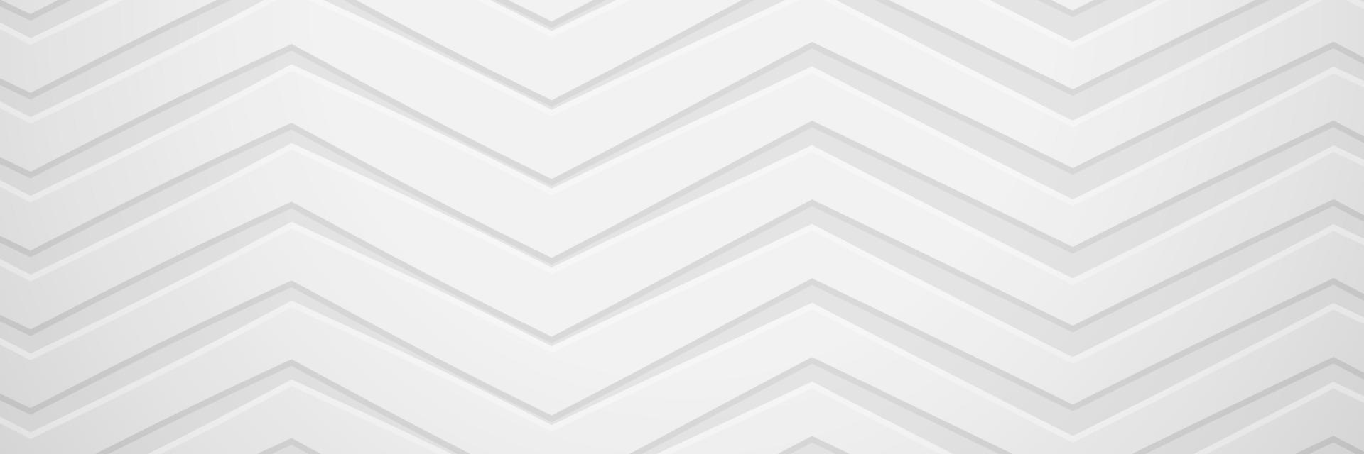 banner Abstract geometric white and gray color background vector illustration.