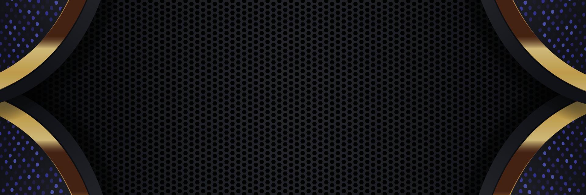 gold banner Abstract vector background board for text and message design modern. vector illustration