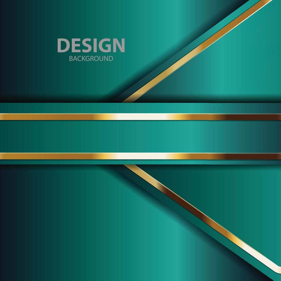 Tablero de fondo de vector abstracto de banner dorado para diseño de texto y mensaje moderno. ilustración vectorial