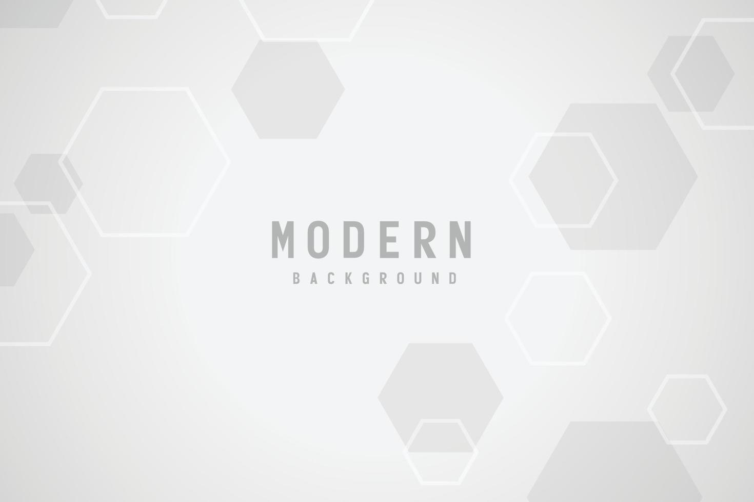 banner Abstract geometric white and gray color background vector illustration.