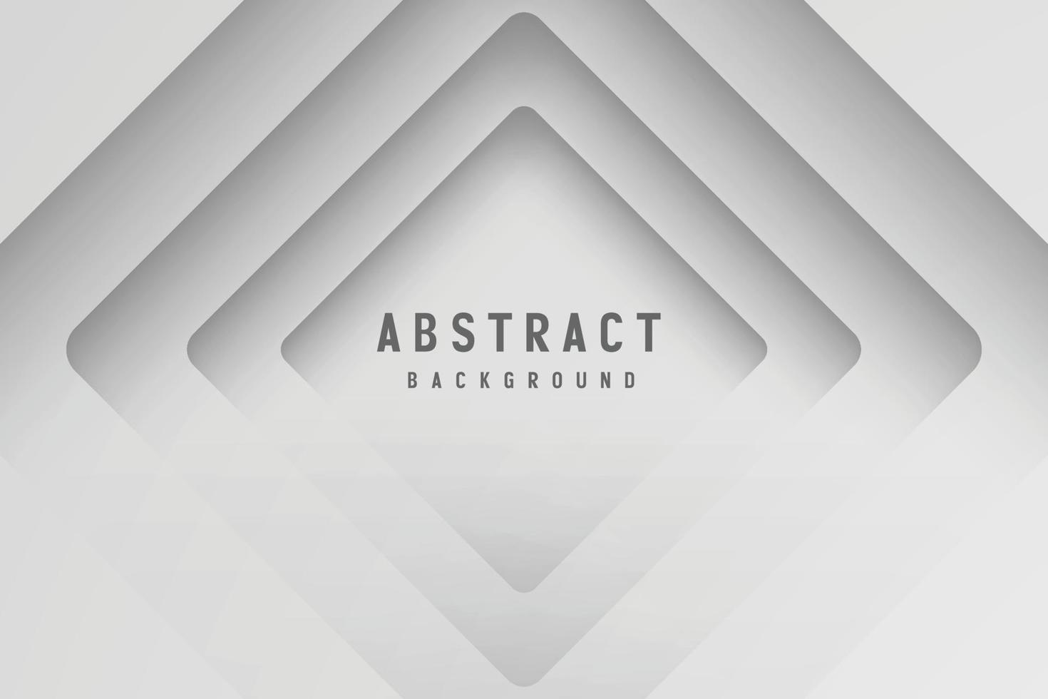 banner Abstract geometric white and gray color background vector illustration.