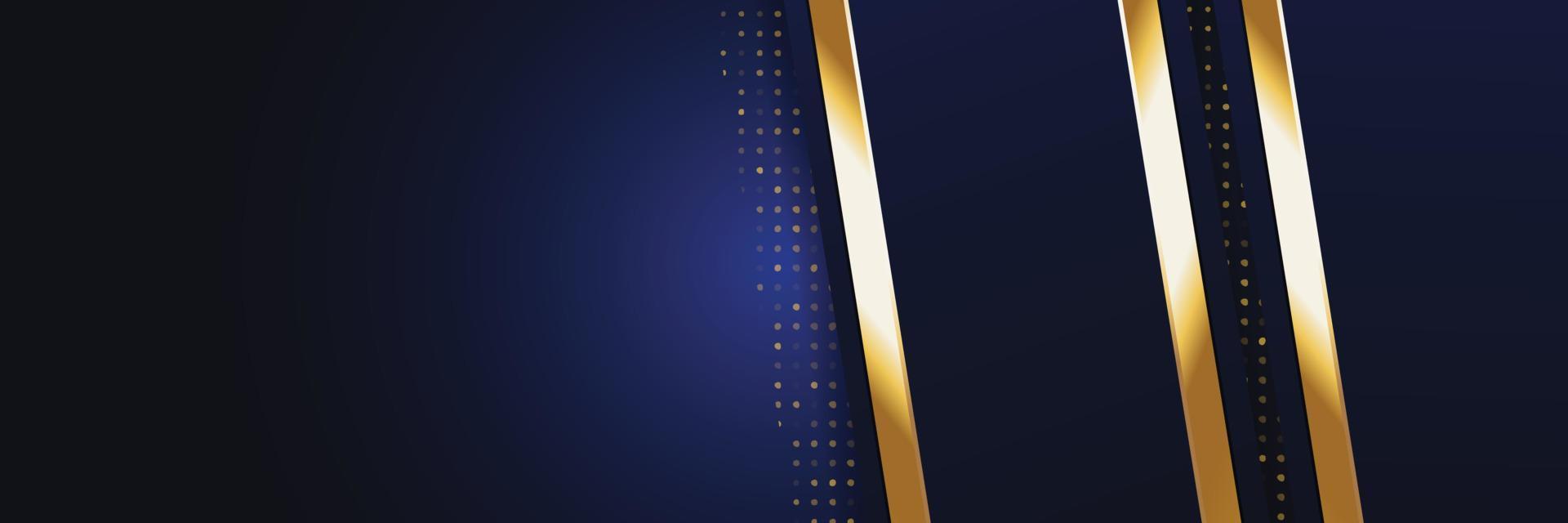 Tablero de fondo de vector abstracto de banner dorado para diseño de texto y mensaje moderno. ilustración vectorial