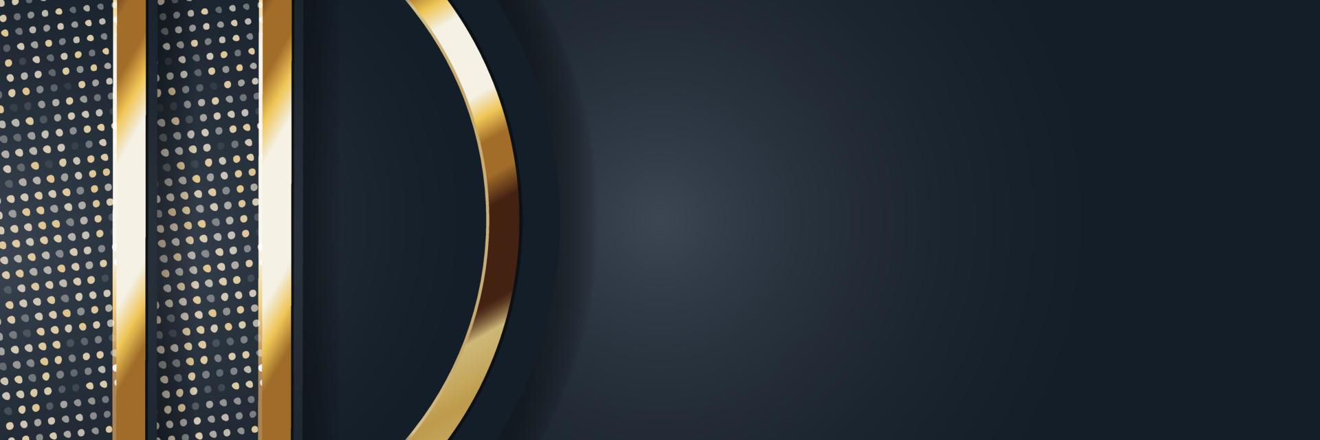 gold banner Abstract vector background board for text and message design modern. vector illustration
