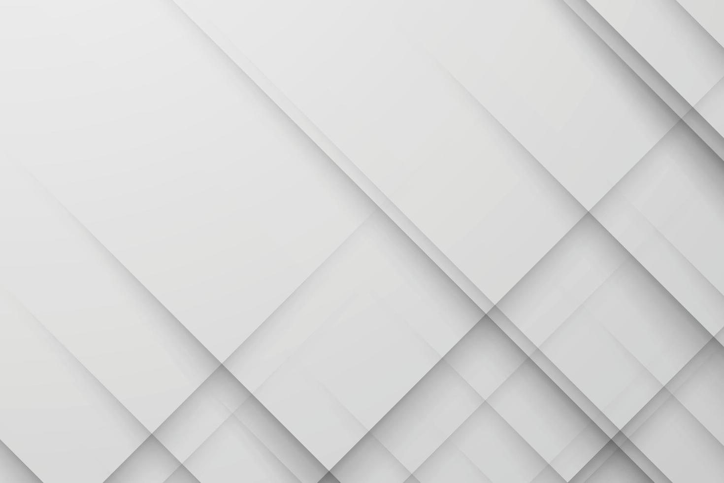 banner Abstract geometric white and gray color background vector illustration.