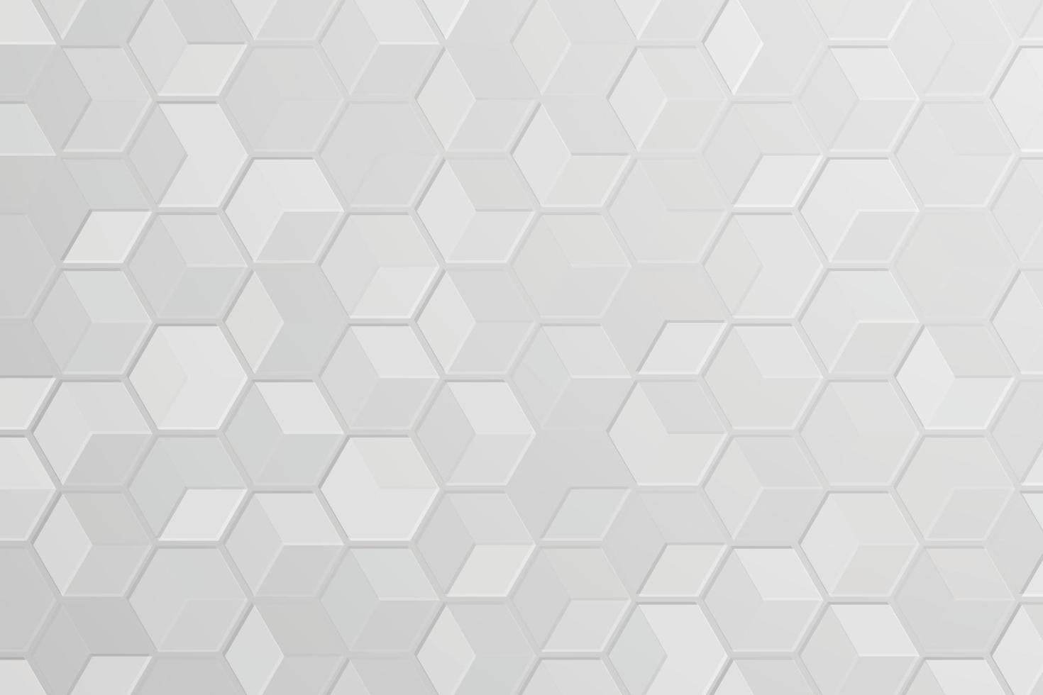 banner Abstract geometric white and gray color background vector illustration.