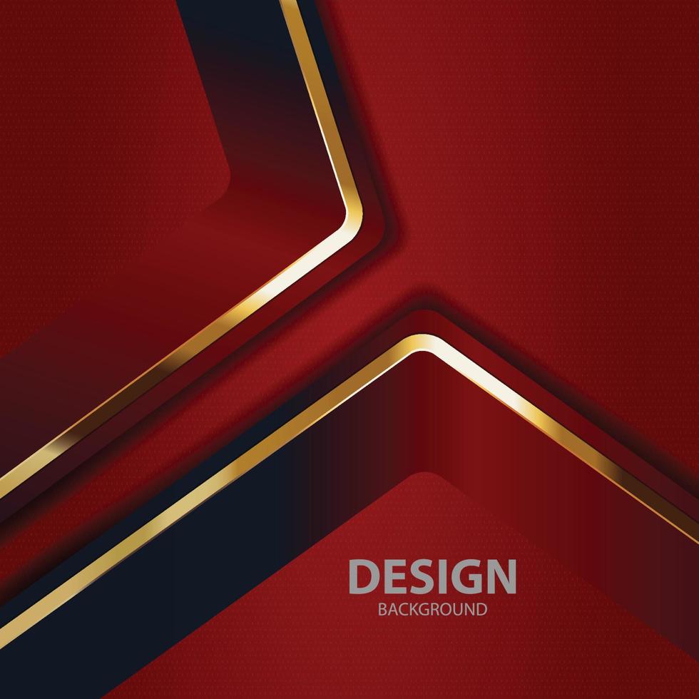 Tablero de fondo de vector abstracto de banner dorado para diseño de texto y mensaje moderno. ilustración vectorial