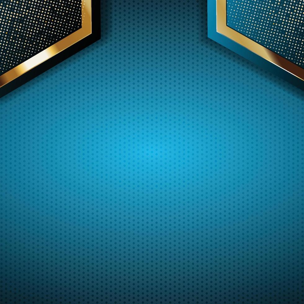 gold banner Abstract vector background board for text and message design modern. vector illustration