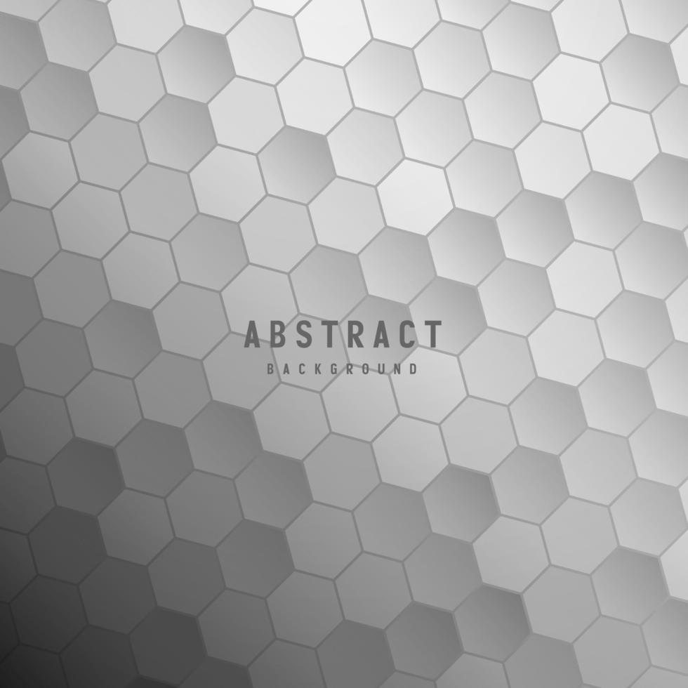 banner Abstract geometric white and gray color background vector illustration.