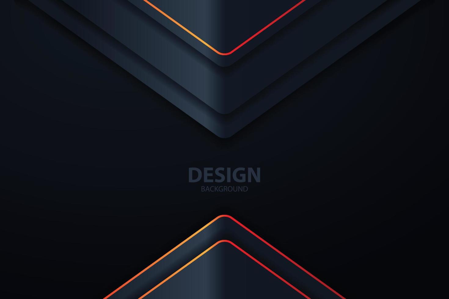 Tablero de fondo de vector abstracto de banner dorado para diseño de texto y mensaje moderno. ilustración vectorial