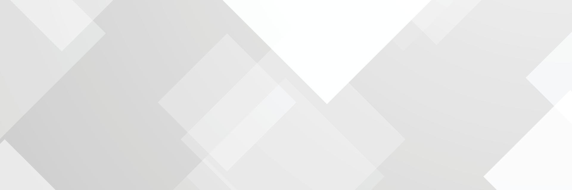 banner Abstract geometric white and gray color background vector illustration.